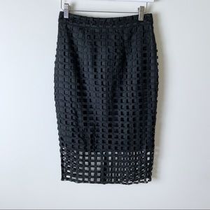 Lipsy Cage Skirt